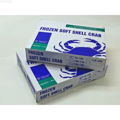 S94-10 泰國10頭軟殼蟹(1kg/盒，10隻/盒)網購原價HK$174.00/盒，會員價HK$156.00/盒